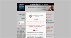 Desktop Screenshot of grantscanada.org